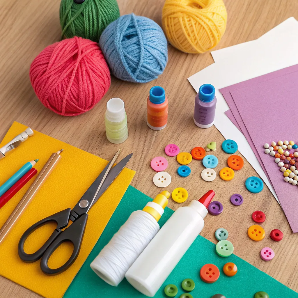 Assorted Crafting Materials